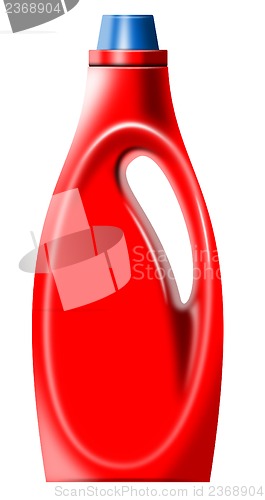 Image of Laundry Bottle Isolated