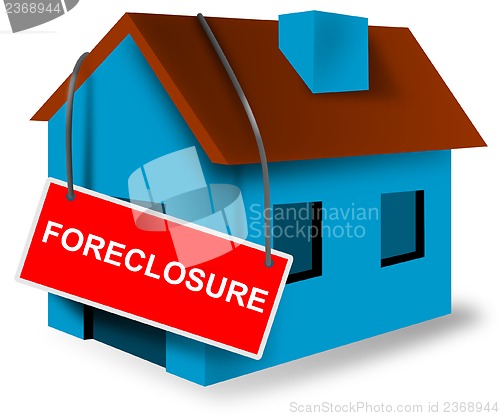 Image of Foreclosure Sign on House