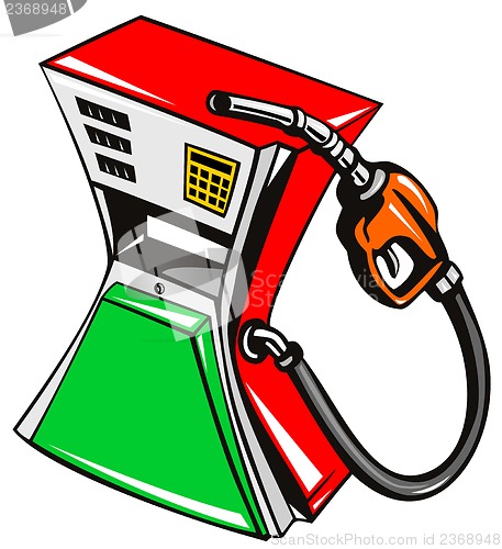 Image of Fuel Pump Station Nozzle Retro
