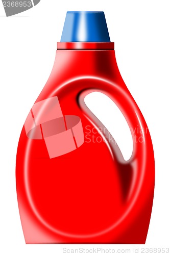 Image of Laundry Bottle Isolated