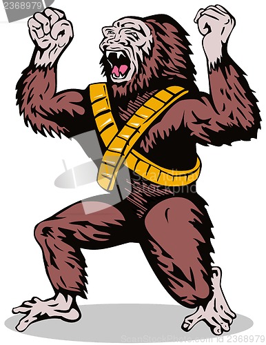 Image of Villain Gorillaman Angry