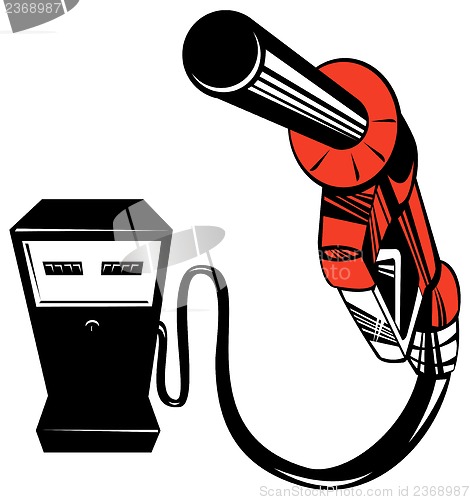 Image of Fuel Pump Station Nozzle Retro