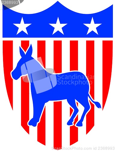 Image of Democrat Donkey Mascot