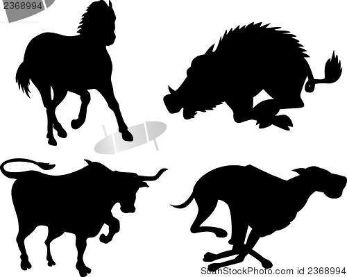 Image of Wildlife Silhouettes