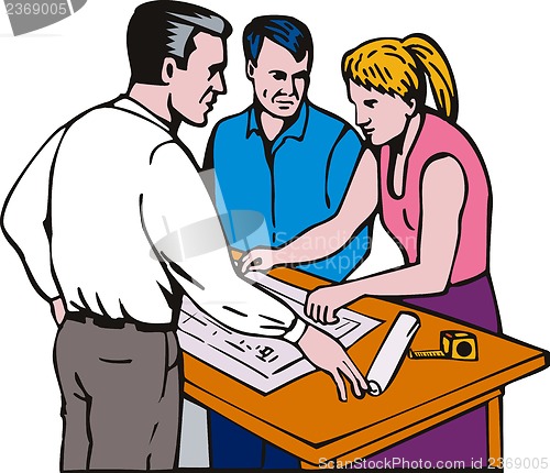 Image of Couple Planning House