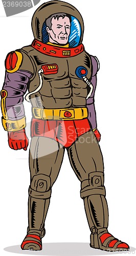 Image of Astronaut Space Suit Science Fiction