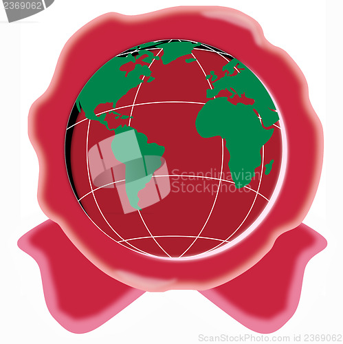 Image of Globe Red