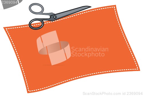 Image of Scissors Cutting Coupon