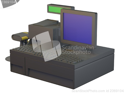 Image of Computer Cash Register