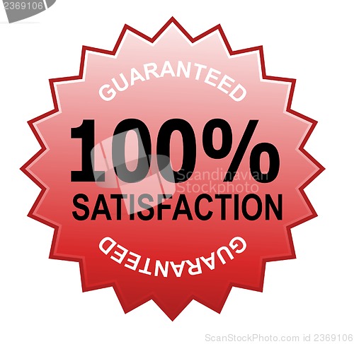 Image of 100% Satisfaction Guaranteed Aqua Red