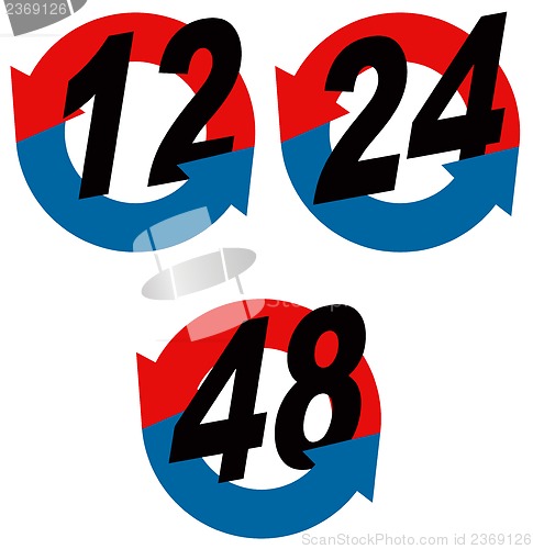 Image of Hour Arrow Gradient