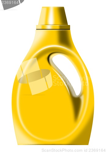 Image of Laundry Bottle Isolated