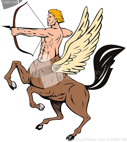 Image of Centaur Bow Arrow Shooting