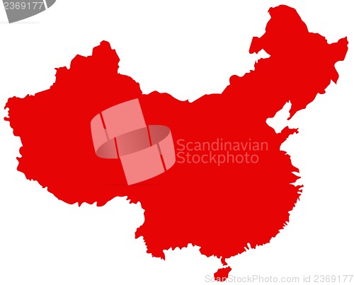Image of Map of China