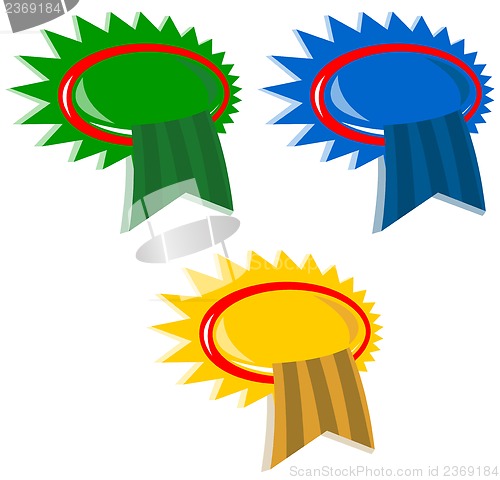 Image of Set of Ribbon Award