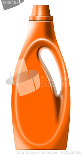 Image of Laundry Bottle Isolated