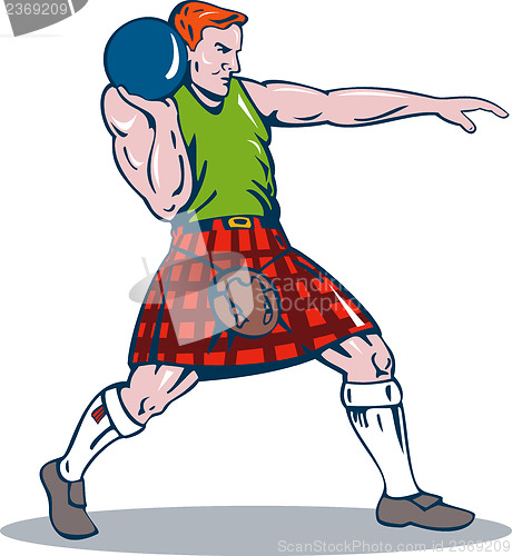 Image of Scottish Playing Shotput