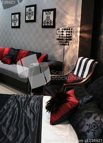 Image of Room in a trendy home