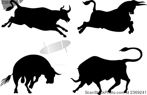 Image of Cattle Silhouettes