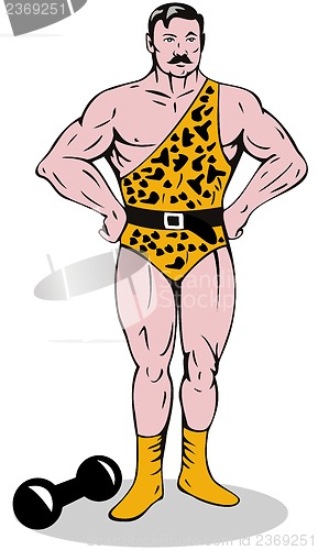 Image of Bodybuilder Standing