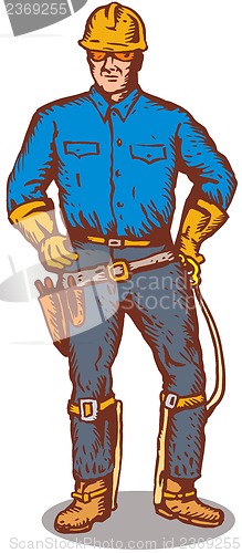 Image of Lineman Standing