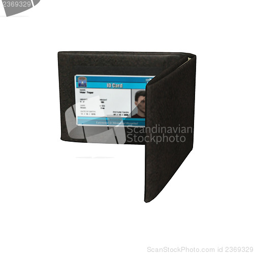 Image of Wallet with ID Card