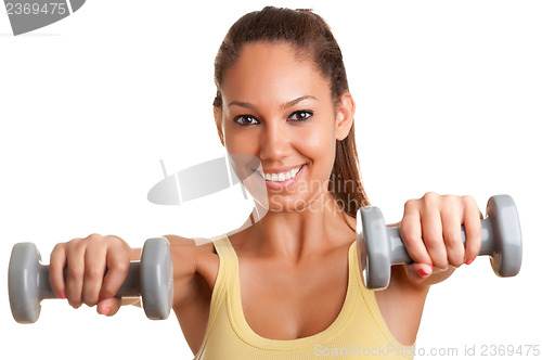 Image of Woman Working Out