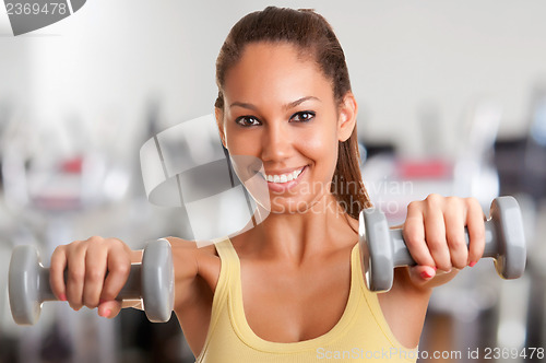 Image of Woman Working Out