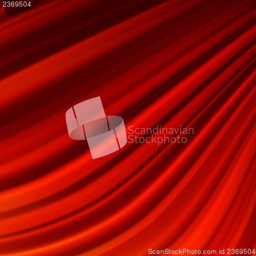 Image of Red smooth twist light lines. EPS 10