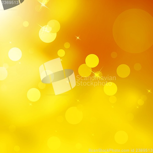 Image of Glittery gold Christmas background. EPS 10