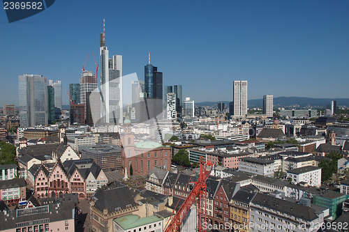 Image of Aerial view of Frankfurt