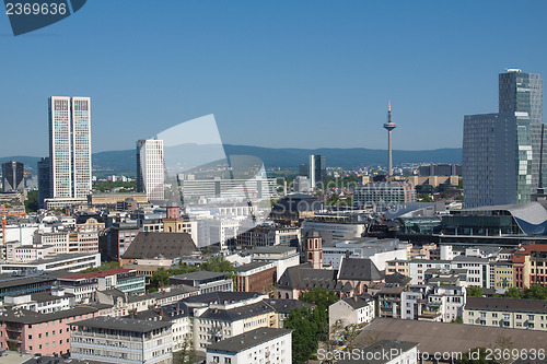 Image of Aerial view of Frankfurt