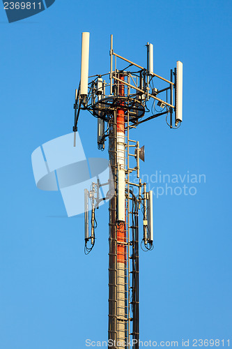 Image of Cellular communication tower