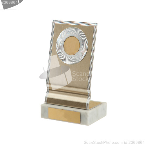 Image of Old award isolated