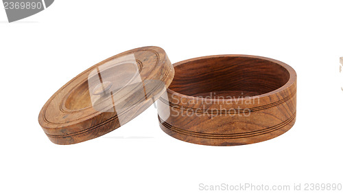 Image of Old wooden bowl