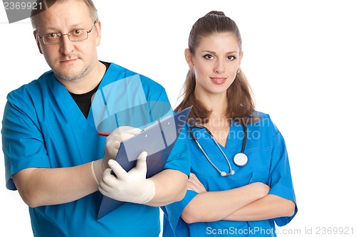 Image of two medical doctors