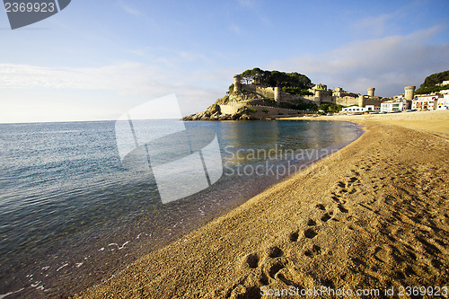 Image of Tossa de mar, Platja Gran, Vila Vella