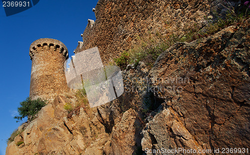 Image of ancient fortress on a rock