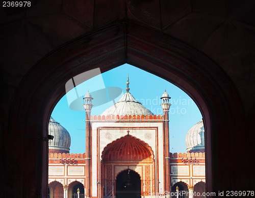 Image of Indian landmark - Jama Masjid mosque