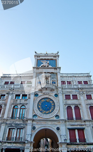 Image of Venice Italy San marco square belltower 