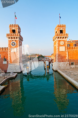 Image of Venice Italy Arsenale 