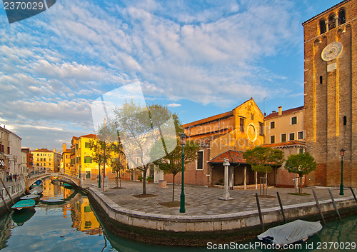 Image of Venice Italy San Nicolo dei mendicoli church