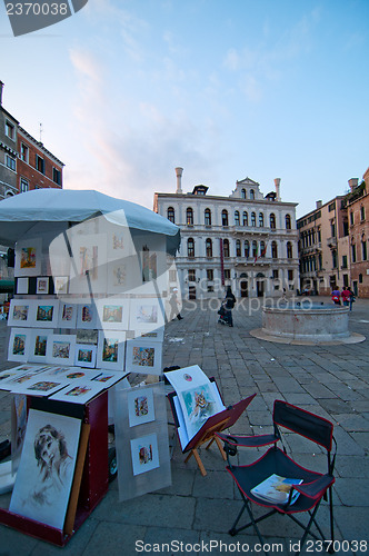 Image of Venice  Italy unusual pittoresque view
