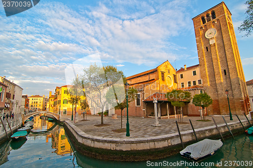 Image of Venice Italy San Nicolo dei mendicoli church