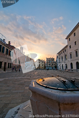 Image of Venice  Italy unusual pittoresque view