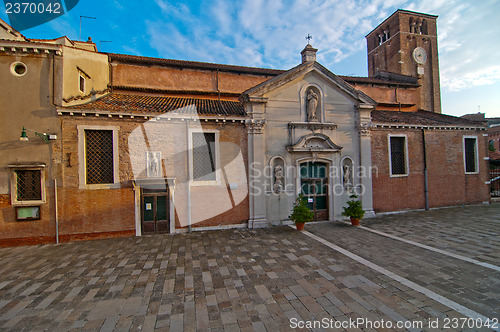 Image of Venice Italy San Nicolo dei mendicoli church