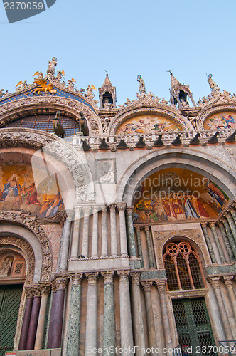 Image of Venice Italy San marco Basilica church