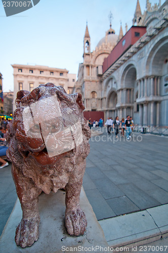 Image of Venice Italy Saint Marco square