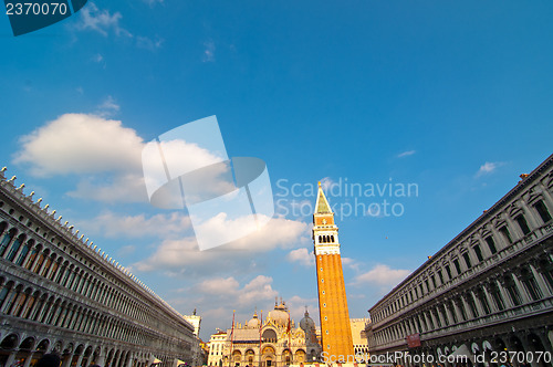 Image of Venice Italy Saint Marco square view