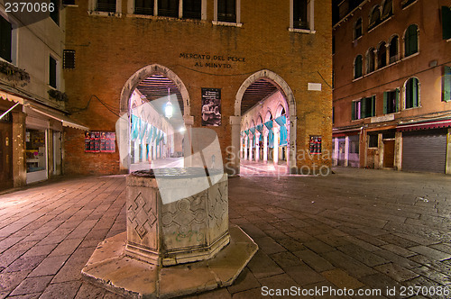 Image of Venice Italy fish market